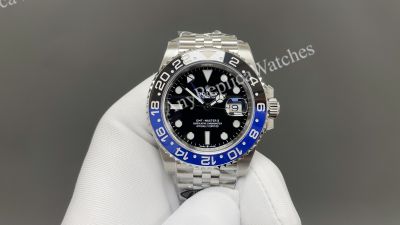 Clean Factory Rolex GMT-Master ii 40mm Jubilee Band Batman Bezel 3285 Movement Watch